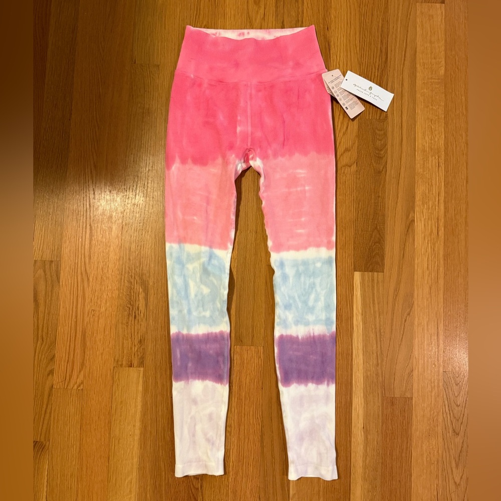 Spiritual Gangster Tie-Dye Leggings NWT